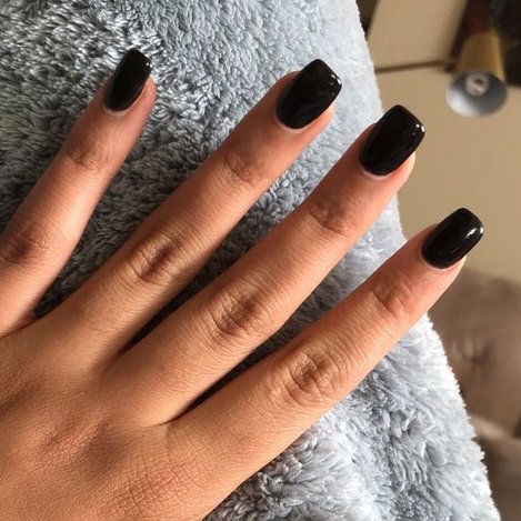 French Pedicure with Black Nail Tips | Summer toe nails, Toe nails, Cute  toe nails